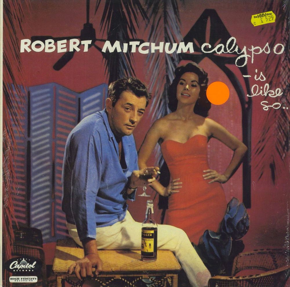 Robert Mitchum Calypso - Is Like So... French vinyl LP album (LP record) 1547791