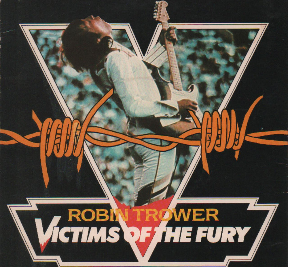 Robin Trower Victims Of The Fury - Clear Vinyl UK 7" vinyl single (7 inch record / 45) CHS2402