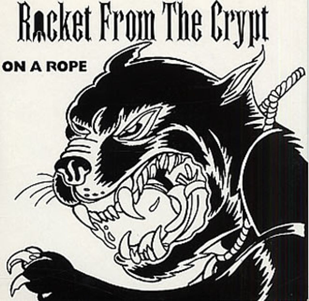 Rocket From The Crypt On A Rope UK Promo CD single (CD5 / 5") ELM38CDP