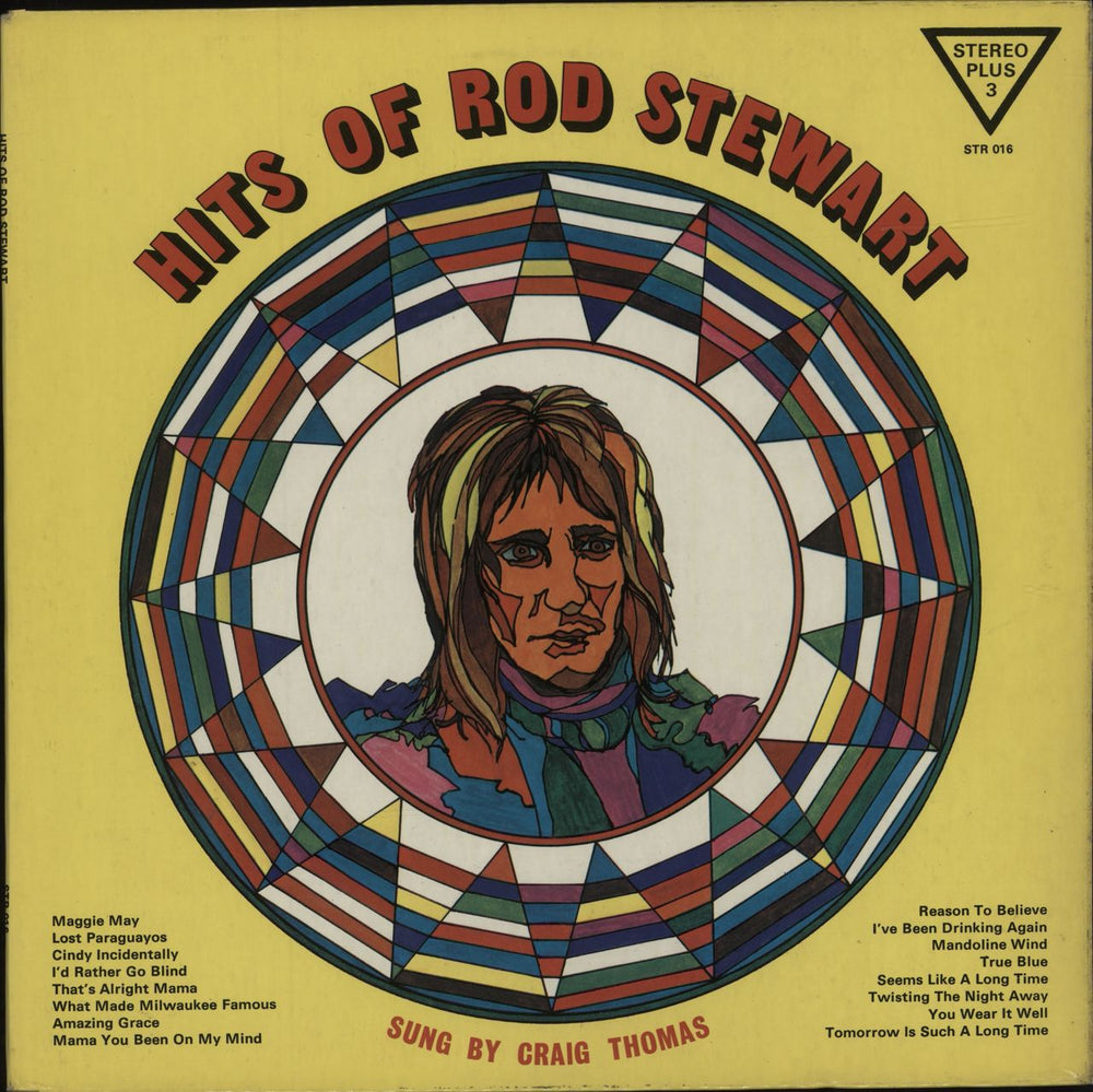 Rod Stewart Hits Of Rod Stewart - Sung By Craig Thomas UK vinyl LP album (LP record) STR016