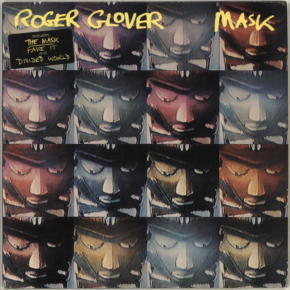 Roger Glover Mask US vinyl LP album (LP record) T1-1-9009