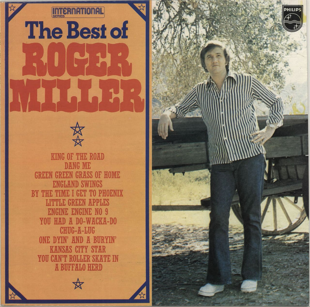 Roger Miller (Country) The Best Of Roger Miller UK vinyl LP album (LP record) 6336229