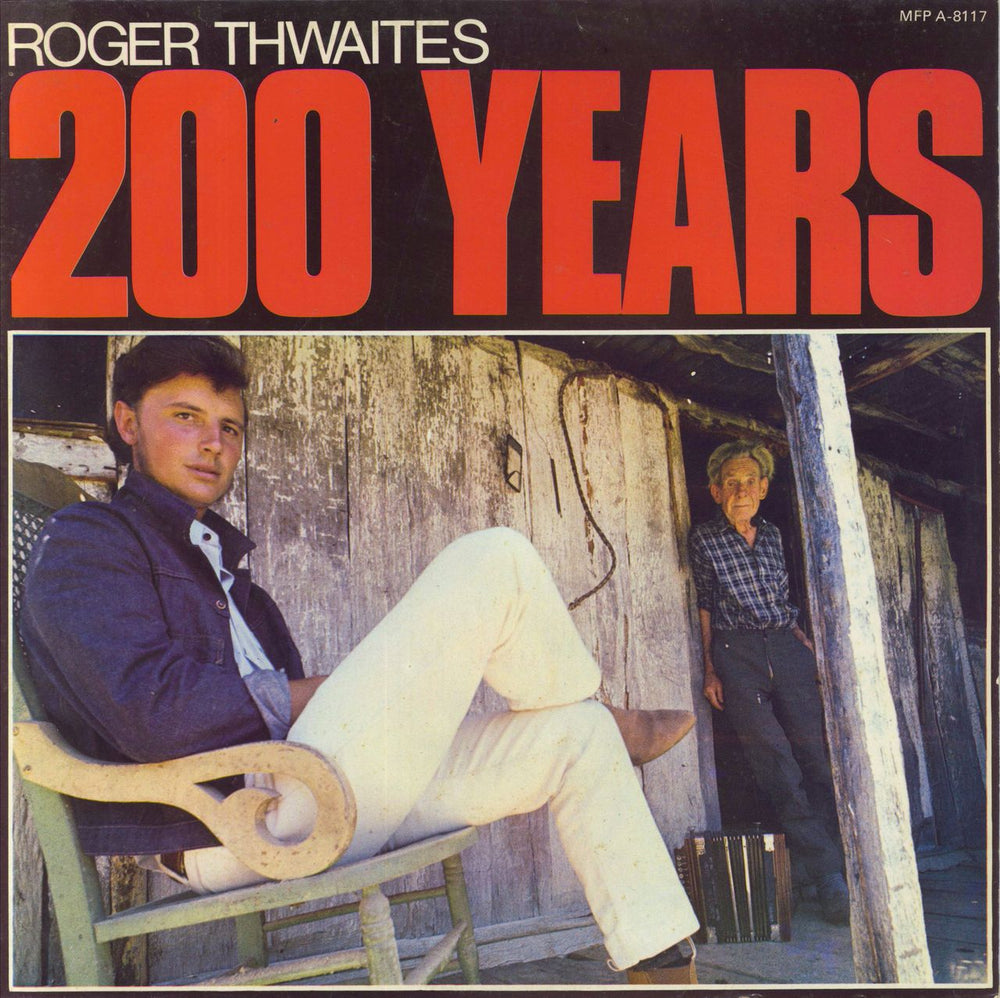 Roger Thwaites 200 Years Australian vinyl LP album (LP record) MFPA-8117