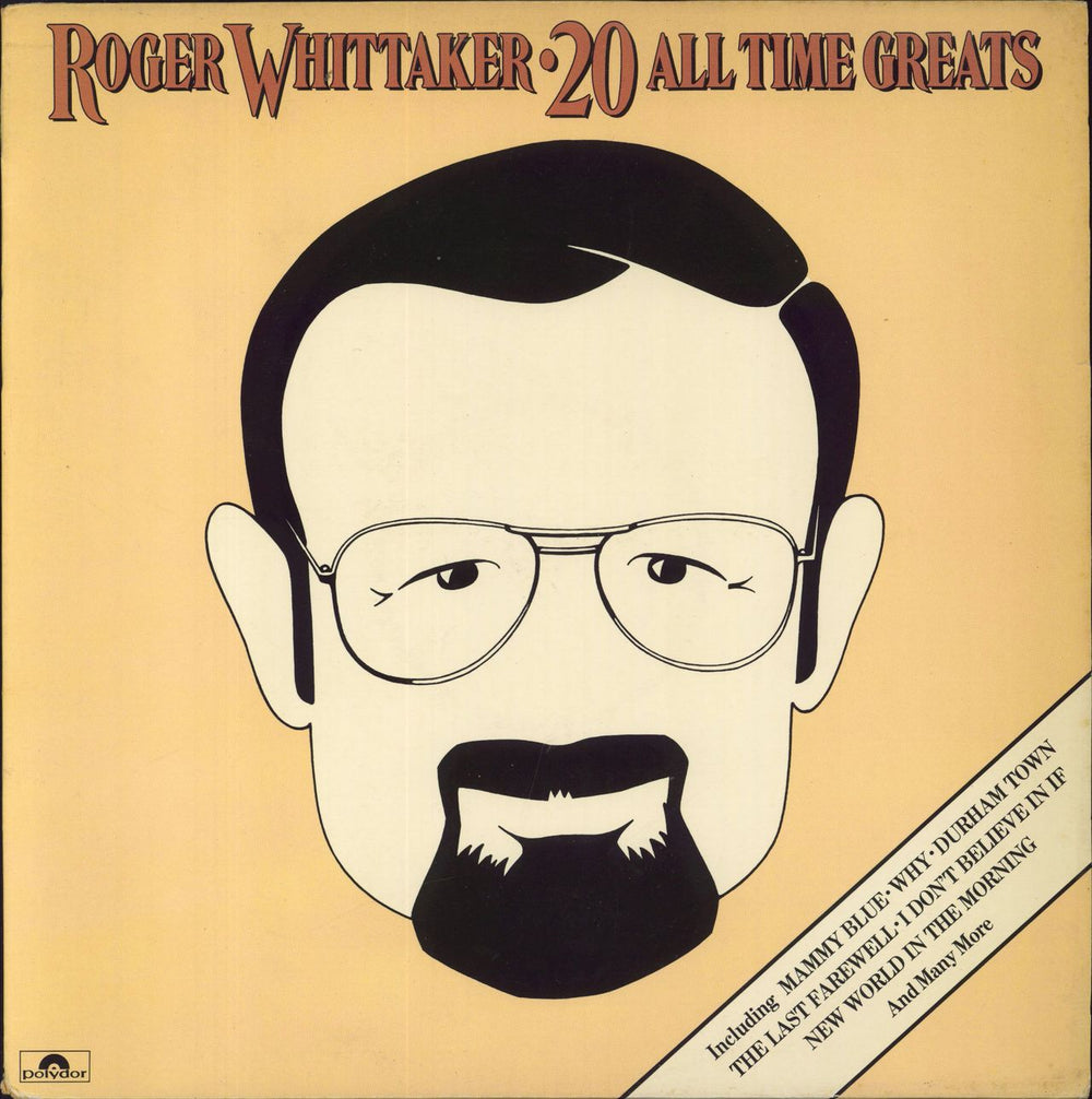 Roger Whittaker 20 All Time Greats UK vinyl LP album (LP record) POLTV8