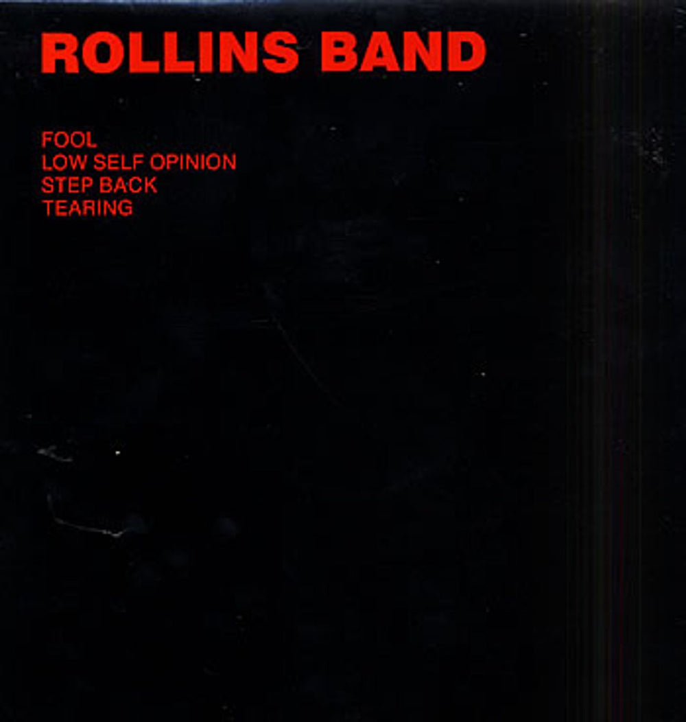 Rollins Band Fool UK 12" vinyl single (12 inch record / Maxi-single) WAIT1NG