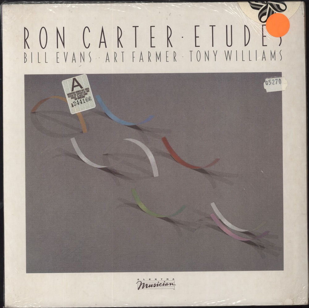 Ron Carter Etudes - shrink US vinyl LP album (LP record) 60214-1