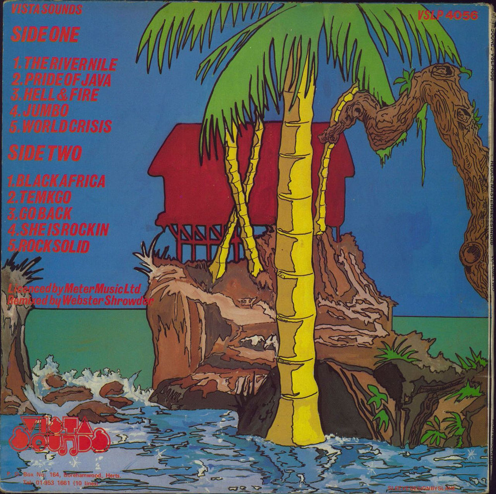 Roots Rockers Reggae Masterpieces In Dub Volume 2 UK vinyl LP album (LP record)