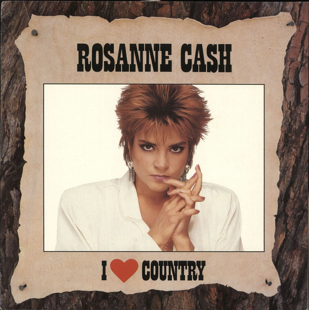 Rosanne Cash I Love Country Dutch vinyl LP album (LP record) CBS4510041