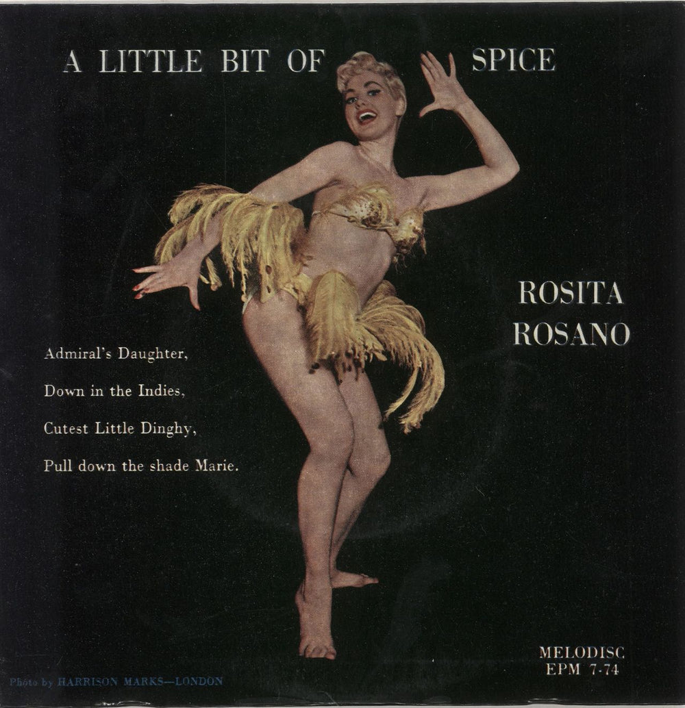 Rosita Rosano A Little Bit Of Spice UK 7" vinyl single (7 inch record / 45) EPM7-74
