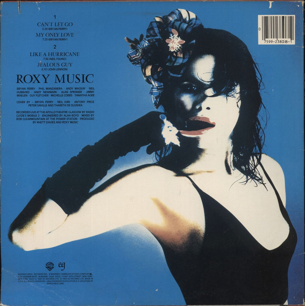 Roxy Music The High Road EP US 12" vinyl single (12 inch record / Maxi-single) 075992380812