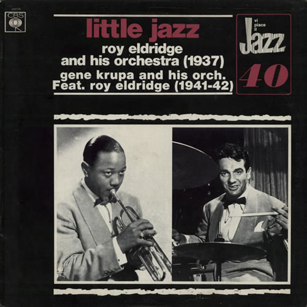 Roy Eldridge Little Jazz Italian vinyl LP album (LP record) 80089