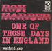 Roy Harper One Of Those Days In England Belgian 7" vinyl single (7 inch record / 45) 4C006-06372