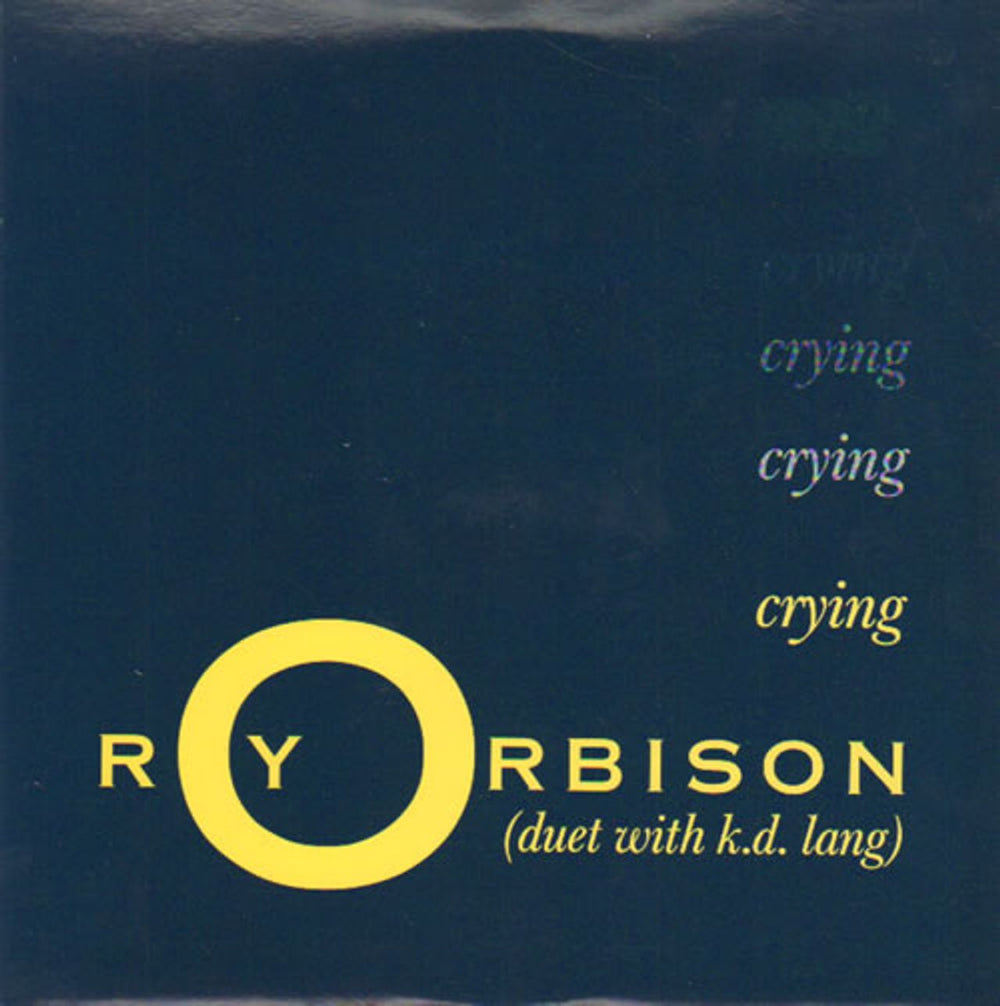 Roy Orbison Crying UK 7" vinyl single (7 inch record / 45) VUS63