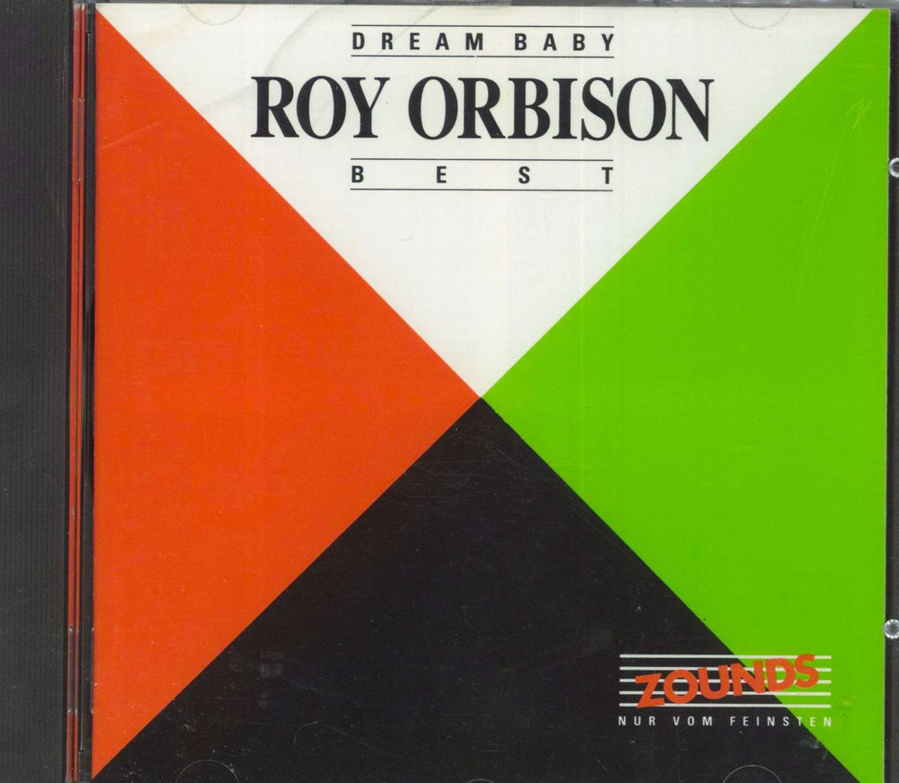 Roy Orbison Dream Baby - Best German CD album (CDLP) CD27200392B