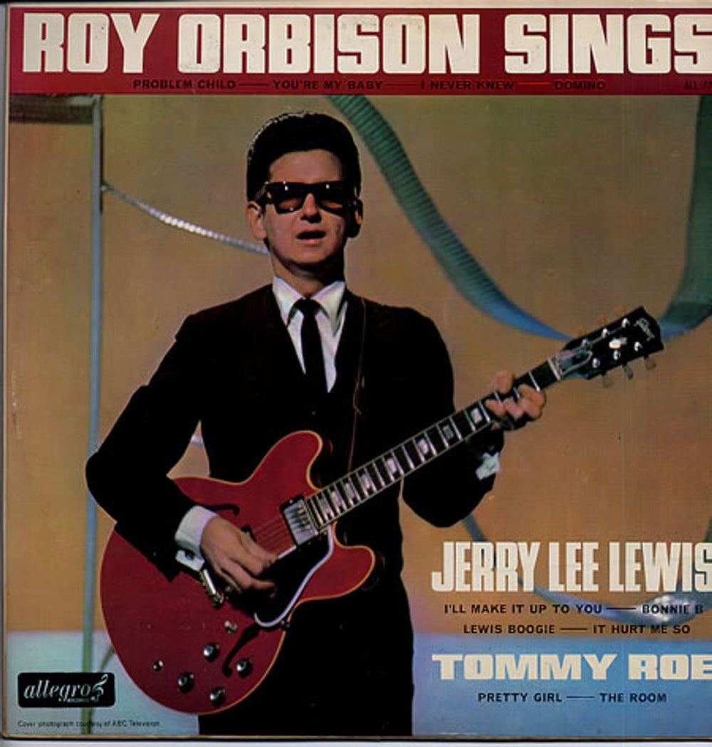 Roy Orbison Roy Orbison Sings UK vinyl LP album (LP record) ALL778