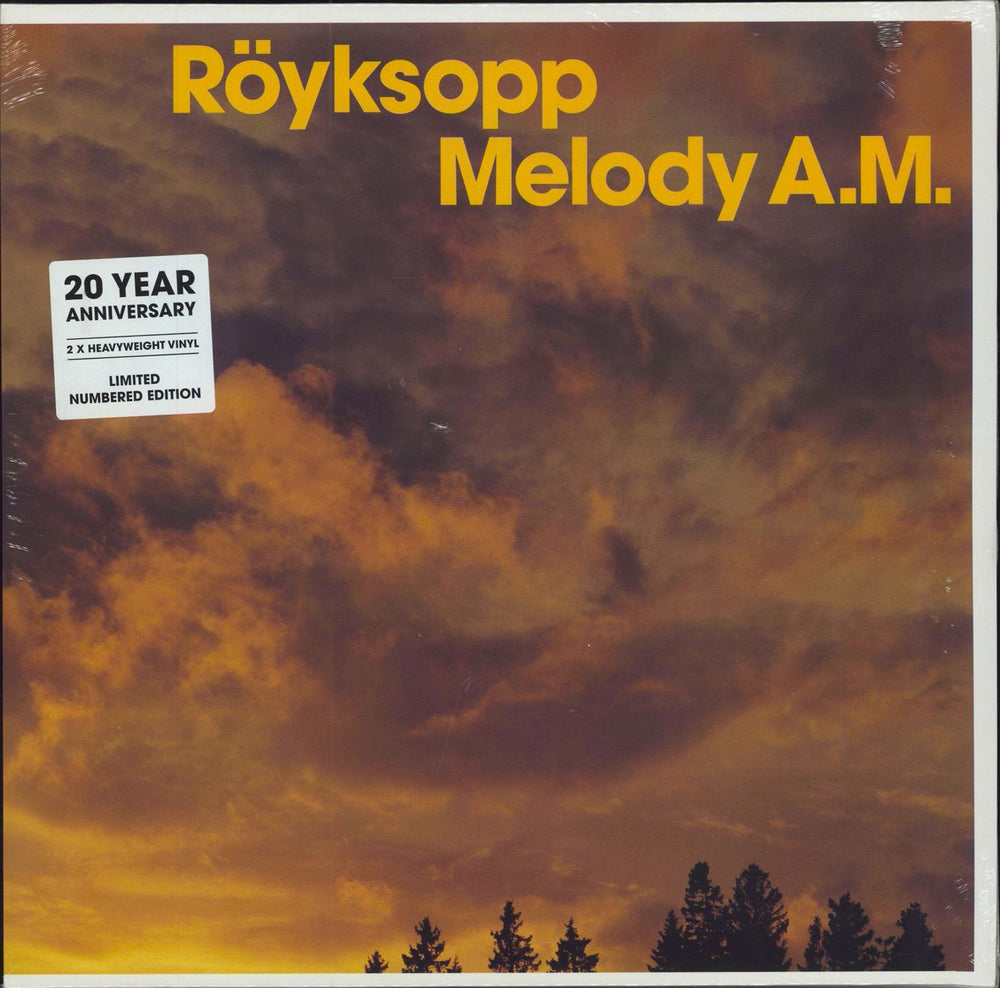 Royksopp Melody A.M.: 20th Anniversary + Numbered - Sealed UK 2-LP vinyl record set (Double LP Album) WALLLP027