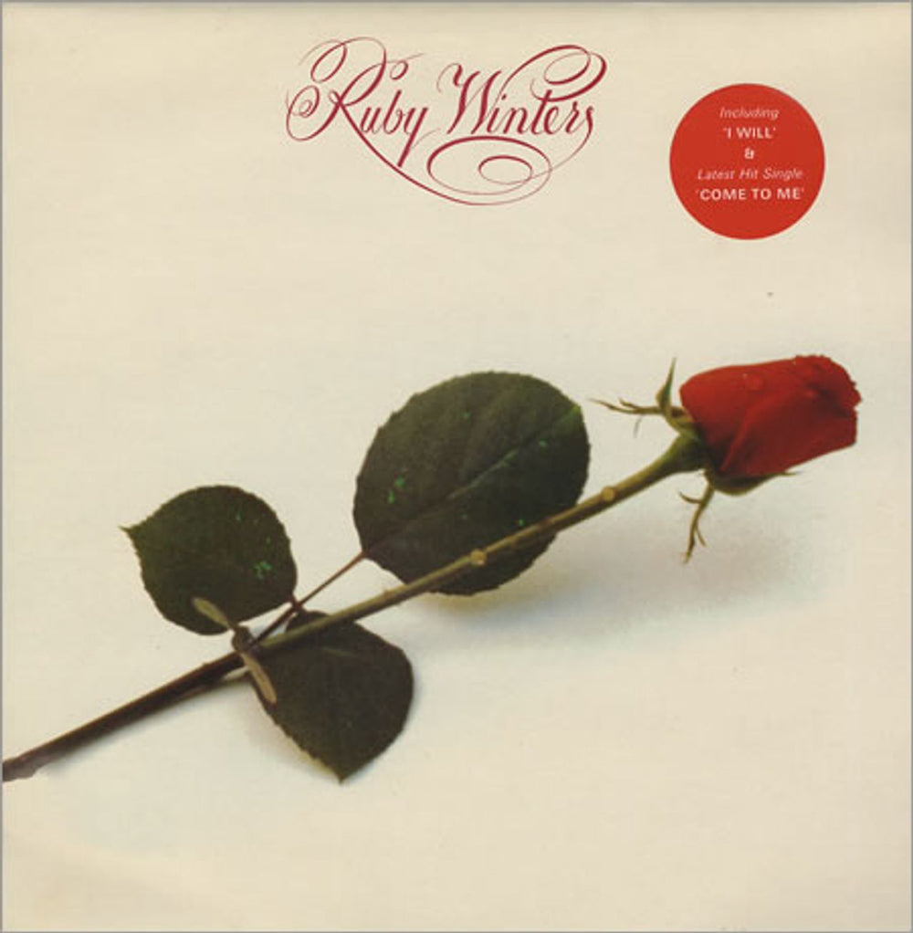 Ruby Winters Ruby Winters + press release UK vinyl LP album (LP record) CRLP512