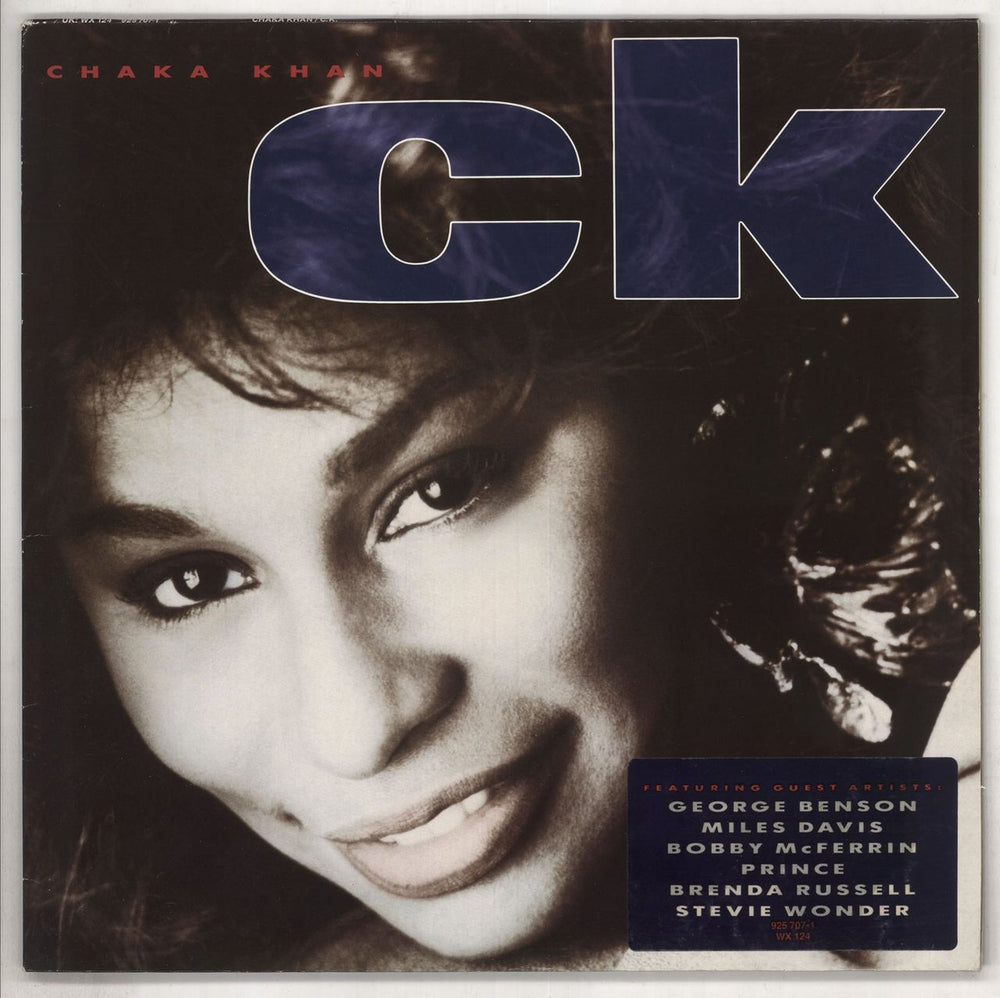 Rufus & Chaka Khan C.K. - Stickered UK vinyl LP album (LP record) WX124