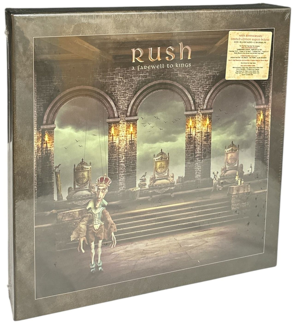 Rush A Farewell To Kings (40th Anniversary Deluxe Edition) - Sealed Box US box set B0027243-80