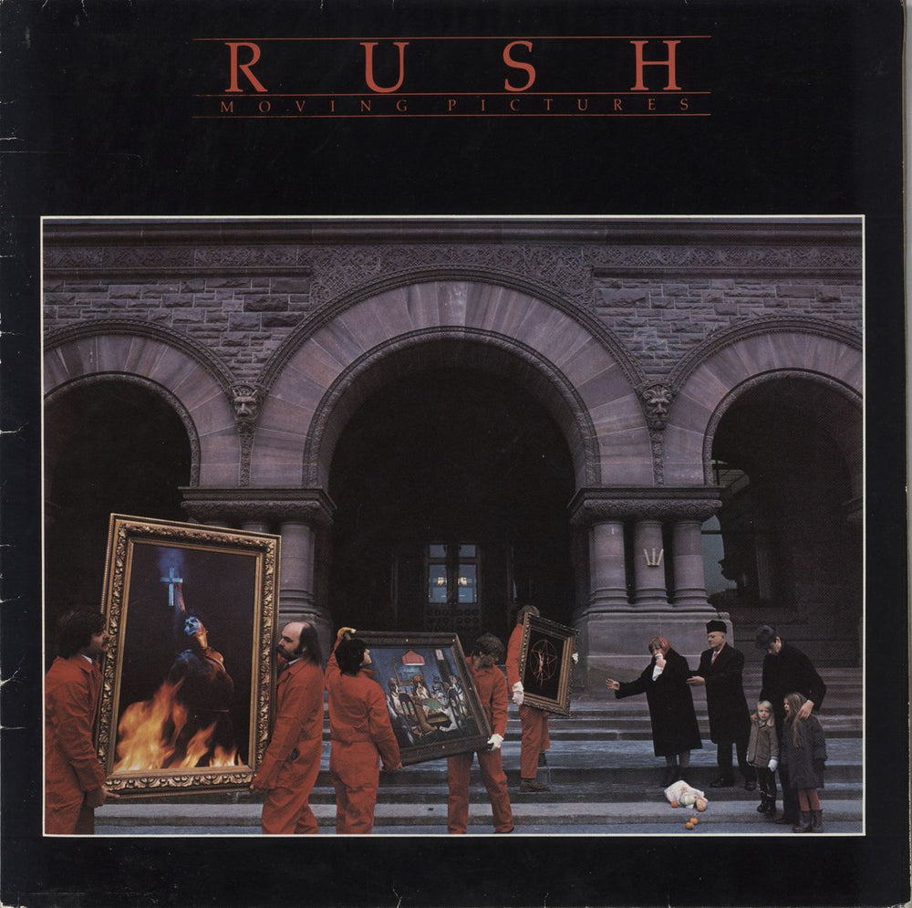 Rush Moving Pictures - EX UK vinyl LP album (LP record) 6337160