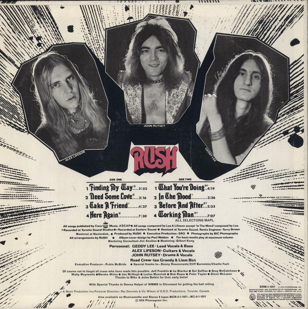 Rush Rush - Promo US Promo vinyl LP album (LP record)