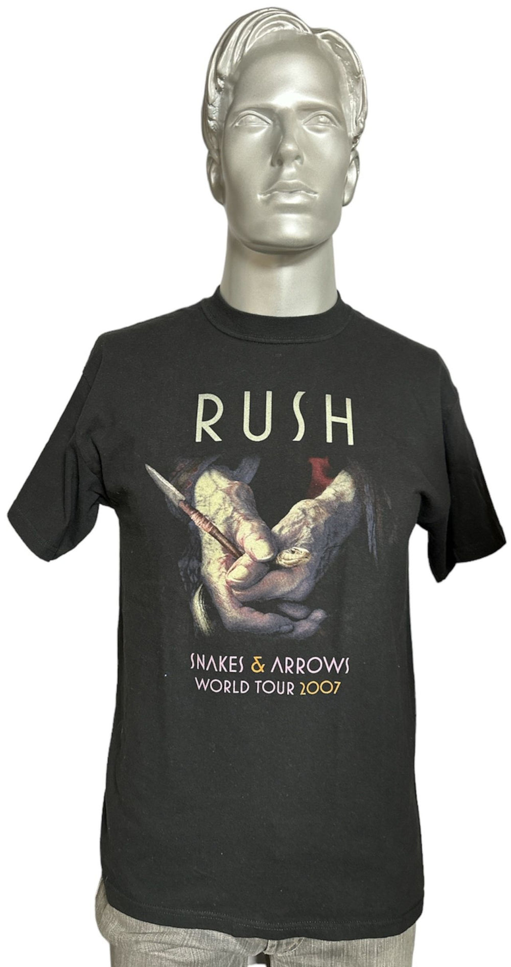 Rush Snakes & Arrows 2007 Tour T-Shirt US t-shirt