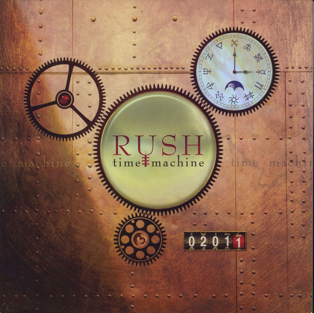 Rush Time Machine + Ticket Stub UK tour programme TOUR PROGRAMME