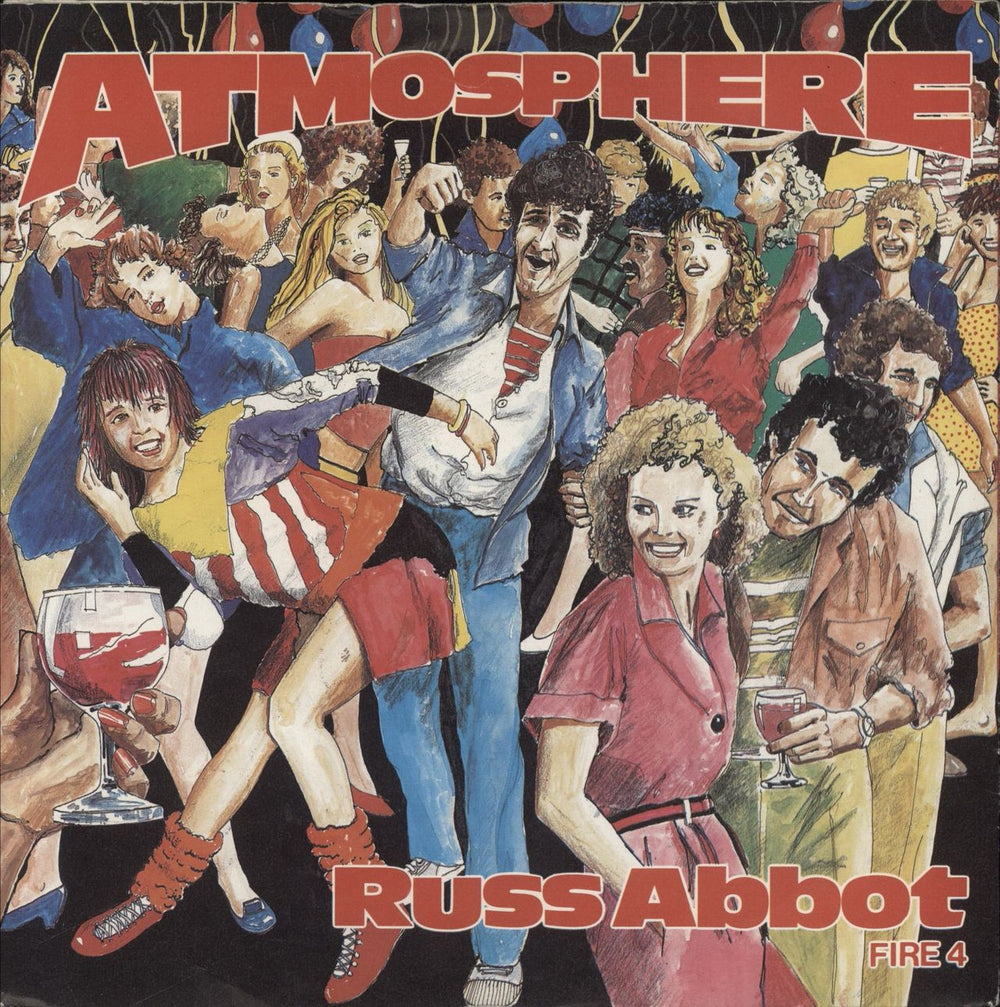 Russ Abbot Atmosphere UK 7" vinyl single (7 inch record / 45) FIRE4