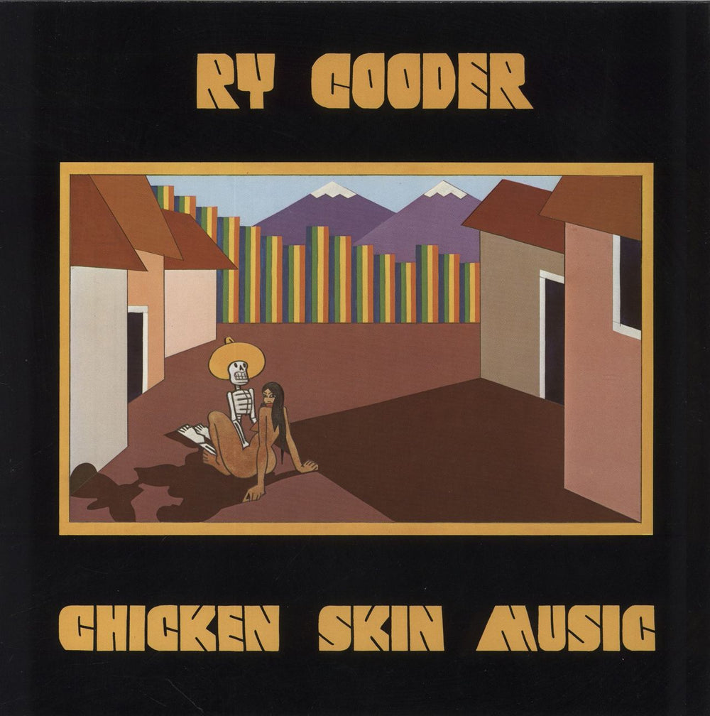 Ry Cooder Chicken Skin Music + Insert German vinyl LP album (LP record) REP54083