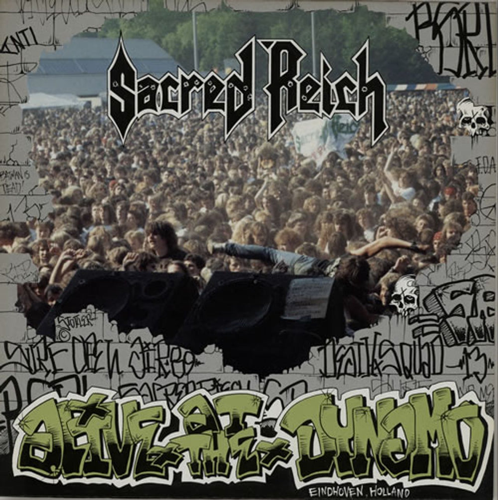 Sacred Reich Alive At The Dynamo Dutch 12" vinyl single (12 inch record / Maxi-single) RO94311