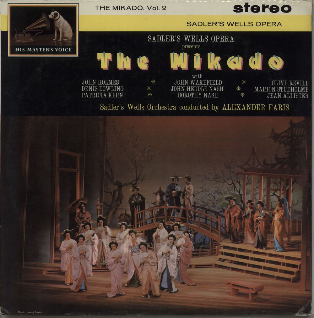 Sadler's Wells Theatre The Mikado Vol. 2 UK vinyl LP album (LP record) CSD1459