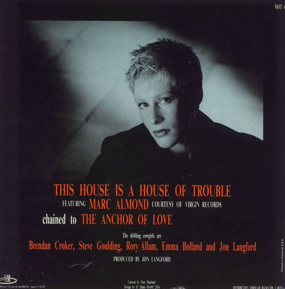 Sally Timms This House Is A House Of Trouble UK 7" vinyl single (7 inch record / 45)