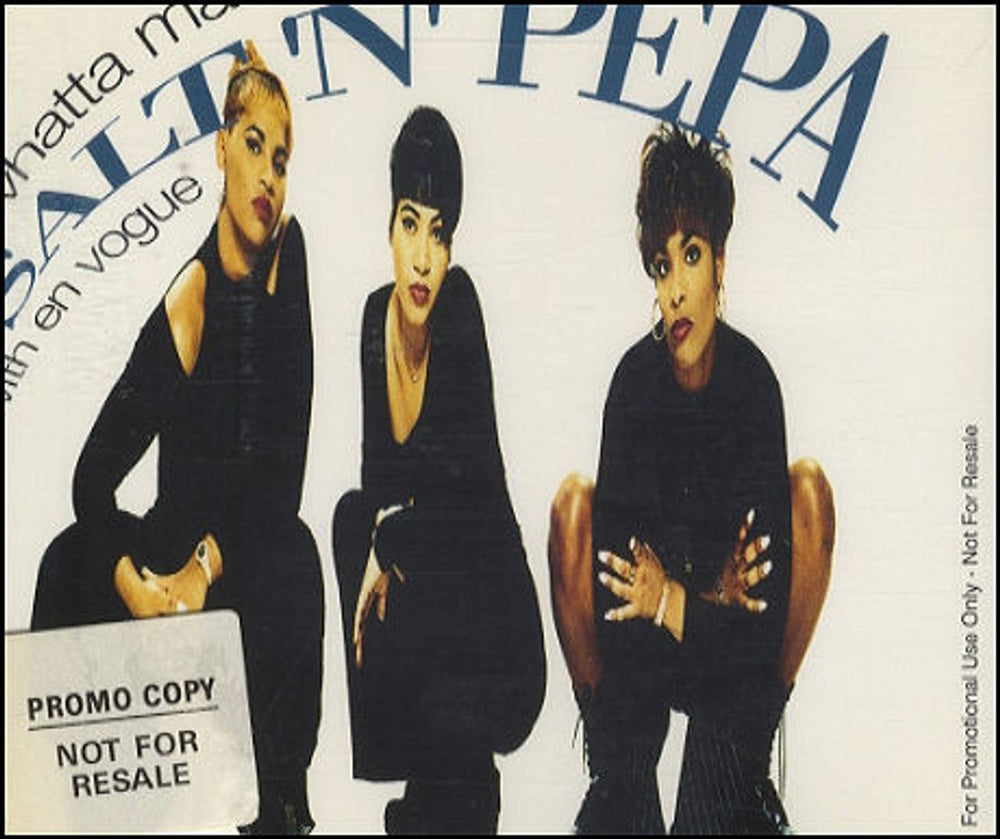 Salt N Pepa Whatta Man UK Promo CD single (CD5 / 5") FCDJ222