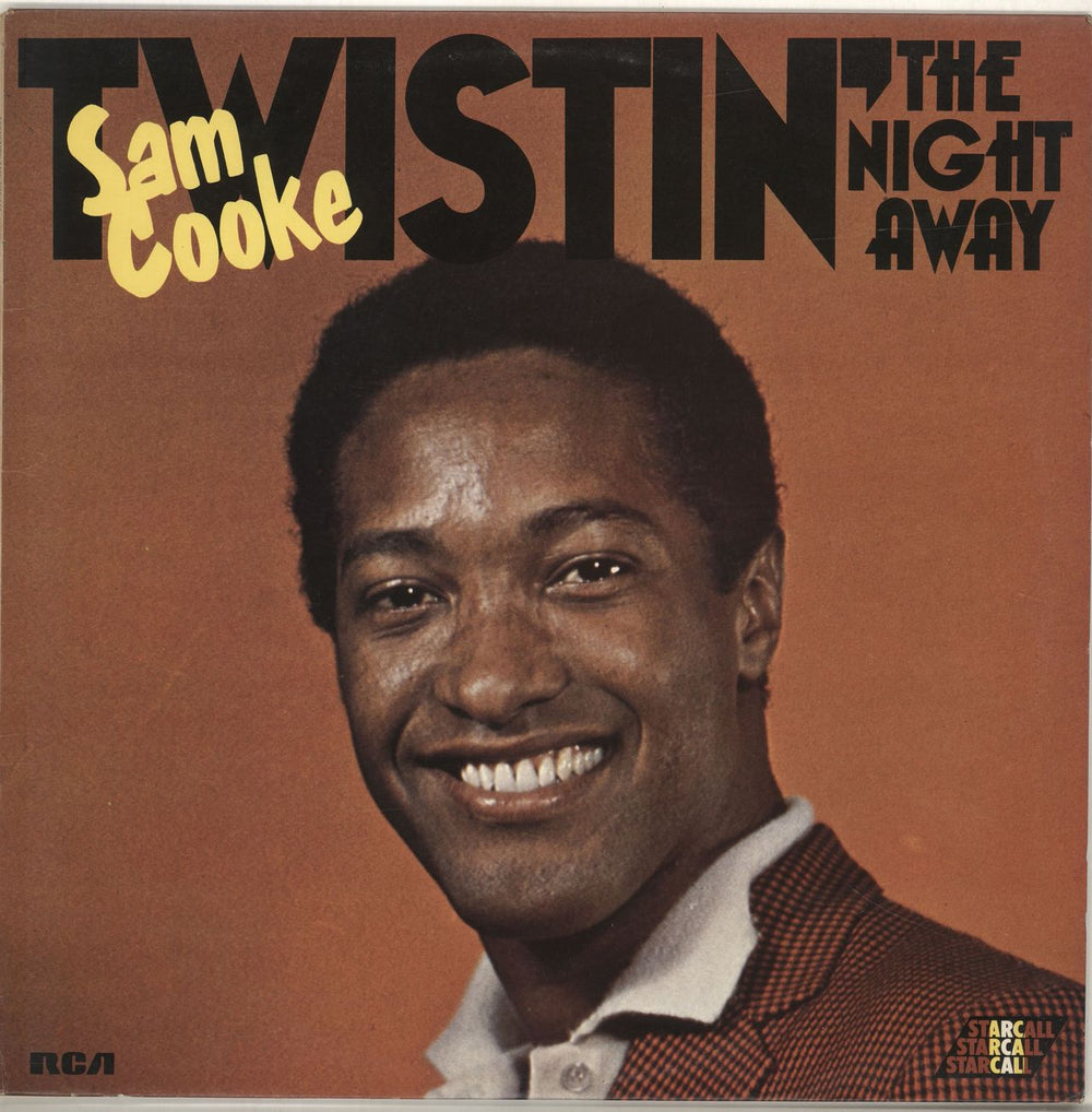 Sam Cooke Twistin' The Night Away UK vinyl LP album (LP record) HY1034