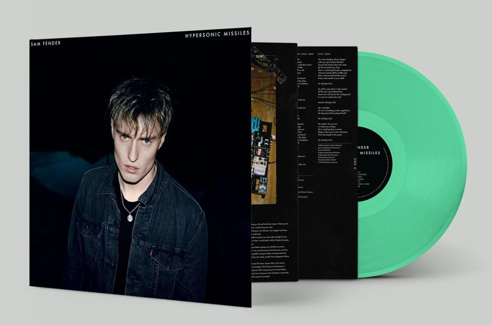 Sam Fender Hypersonic Missiles: HMV 1921 - Green Vinyl - Sealed UK vinyl LP album (LP record) 7743876