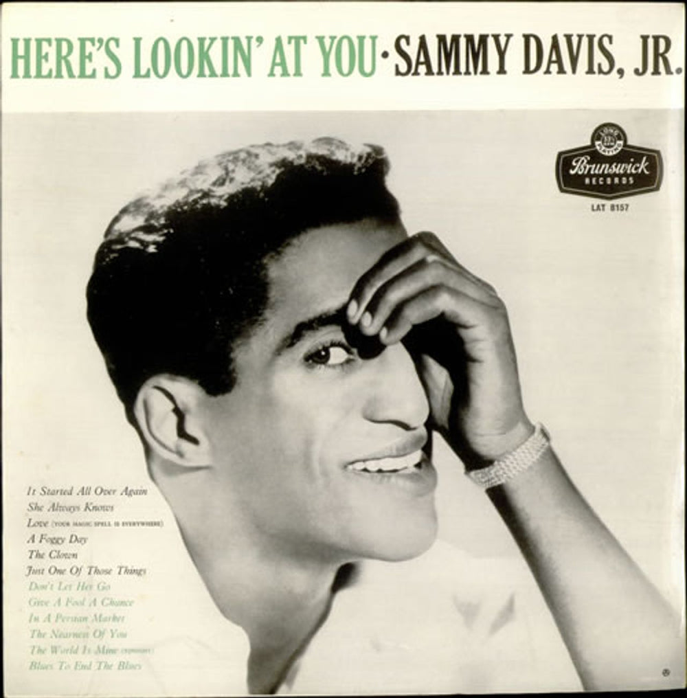 Sammy Davis Jr Here's Lookin' At You - 2nd UK vinyl LP album (LP record) LAT8157