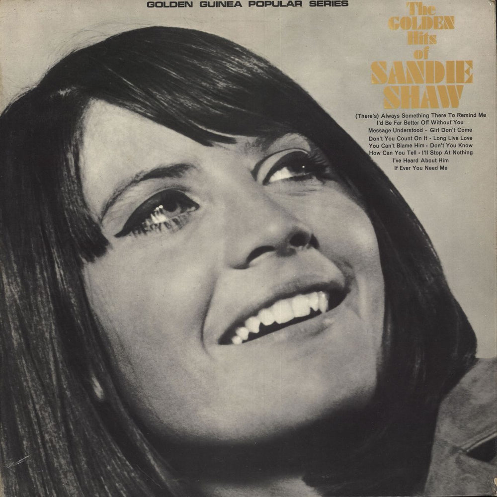 Sandie Shaw The Golden Hits Of Sandie Shaw UK vinyl LP album (LP record) GGL0360