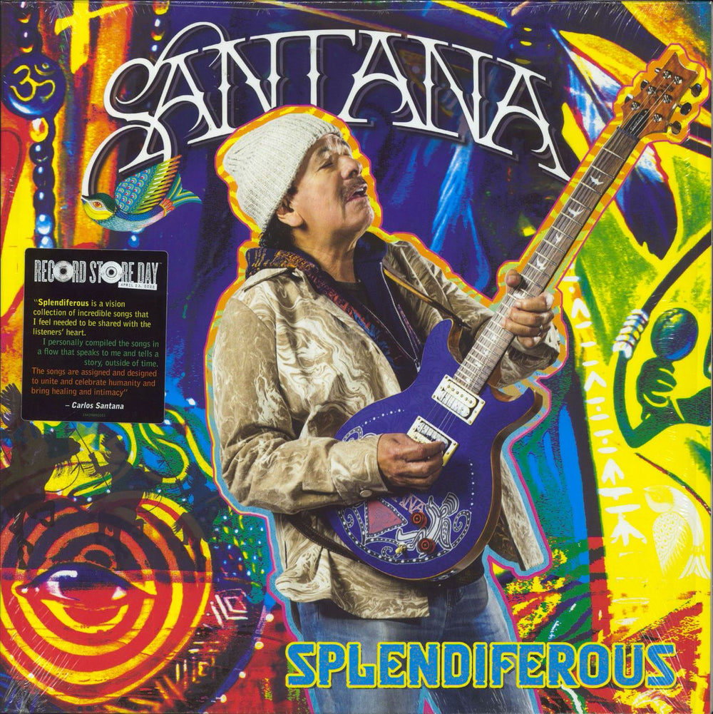 Santana Splendiferous UK 2-LP vinyl record set (Double LP Album) 19439890051