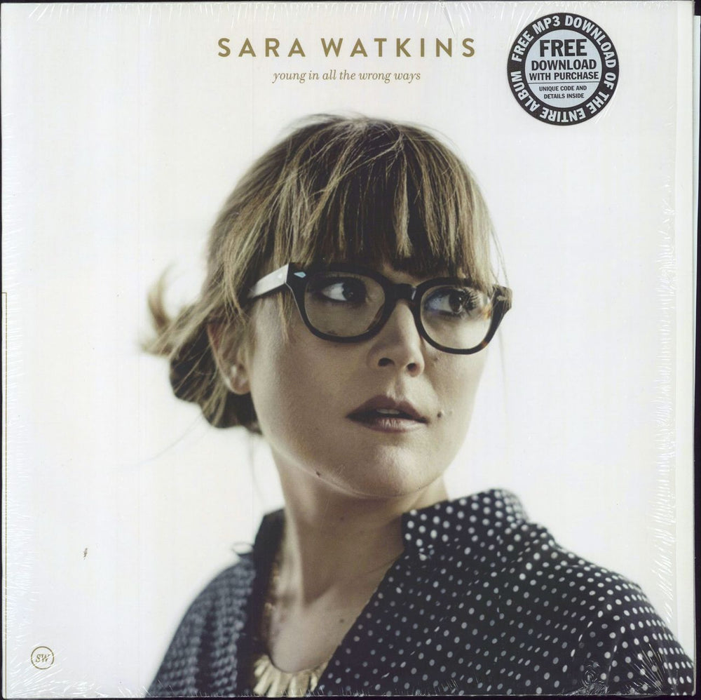 Sara Watkins Young In All The Wrong Ways US vinyl LP album (LP record) NW5128