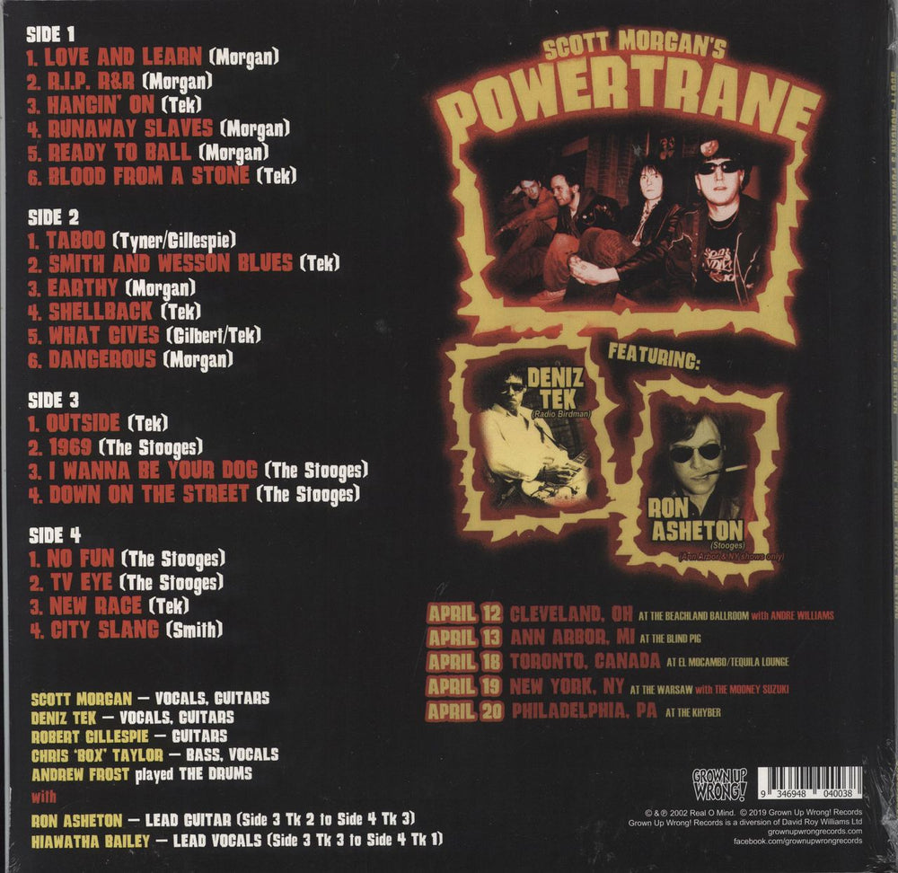 Scott Morgan Ann Arbor Revival Meeting - Red Vinyl - Sealed Australian 2-LP vinyl record set (Double LP Album) 9346948040038