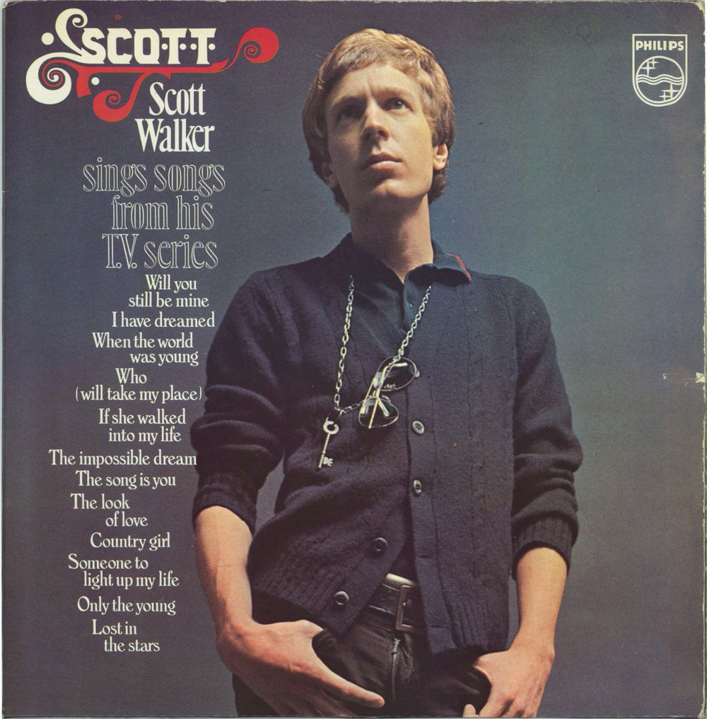 Scott Walker Scott Sings Songs From His T.V. Series - VG UK vinyl LP album (LP record) SBL7900