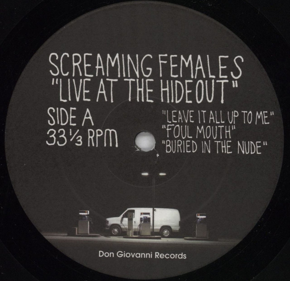 Screaming Females Live At The Hideout US 2-LP vinyl record set (Double LP Album) 6F72LLI824865