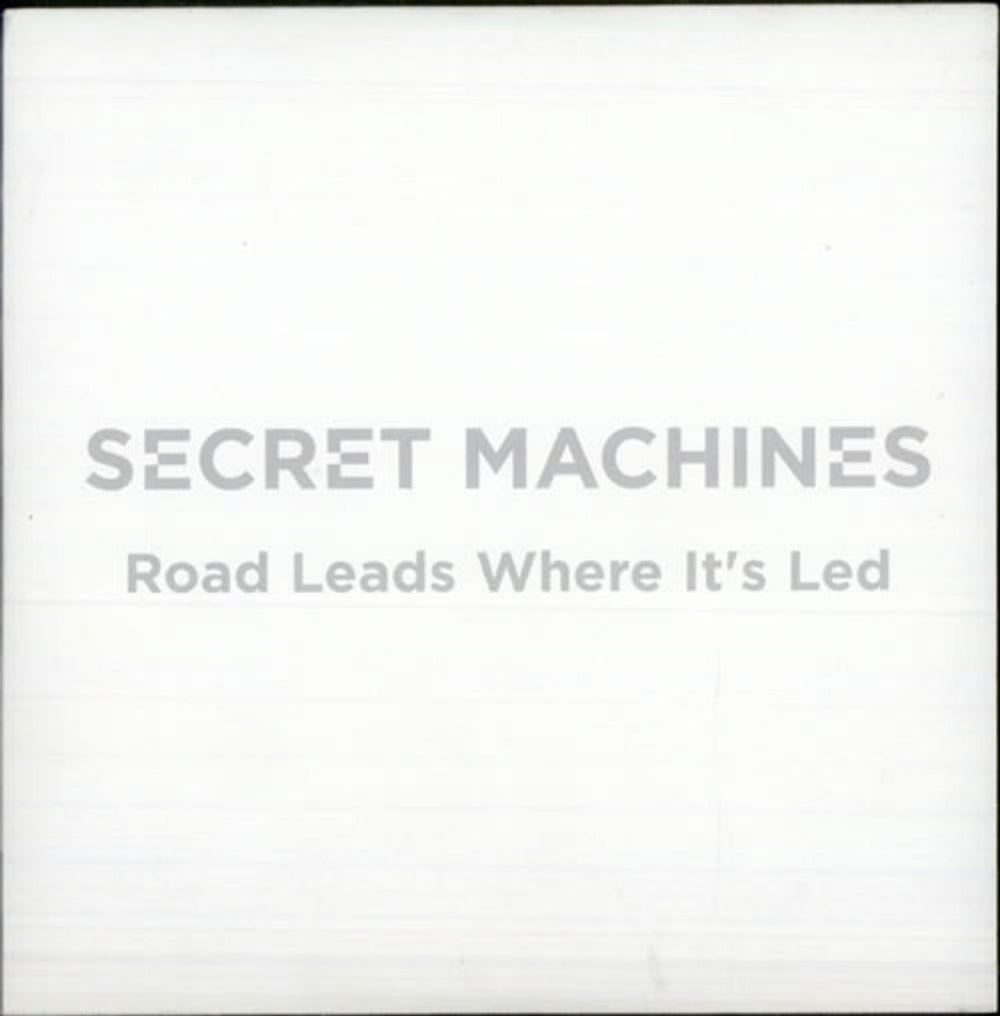 Secret Machines Road Leads Where It's Led UK Promo CD-R acetate CD-R ACETATE