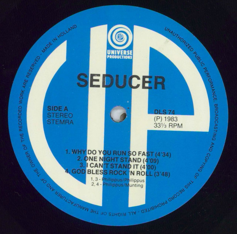 Seducer(Dutch) Seducer Dutch vinyl LP album (LP record) 53NLPSE817661