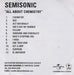 Semisonic All About Chemistry UK CD-R acetate CD-R ACETATE