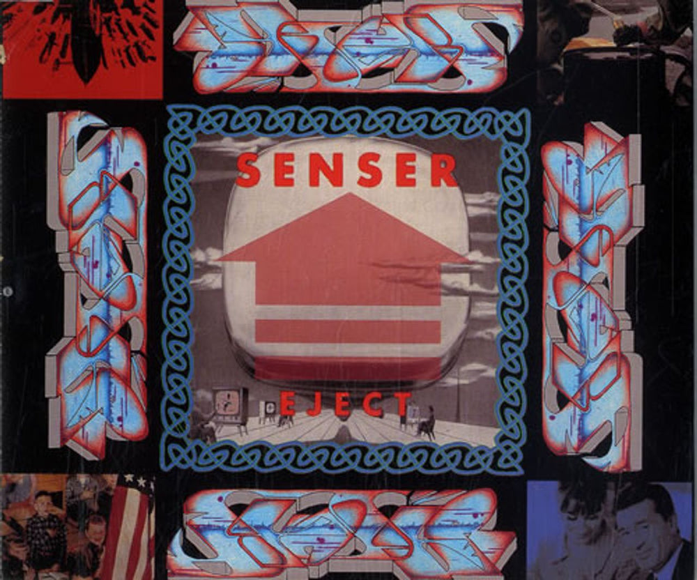 Senser Eject UK CD single (CD5 / 5") TOPP016CD