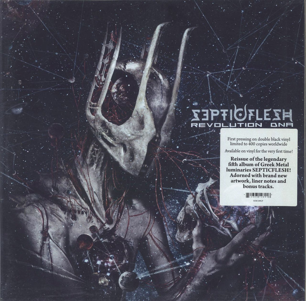 SepticFlesh Revolution DNA French 2-LP vinyl record set (Double LP Album) SOM289LP