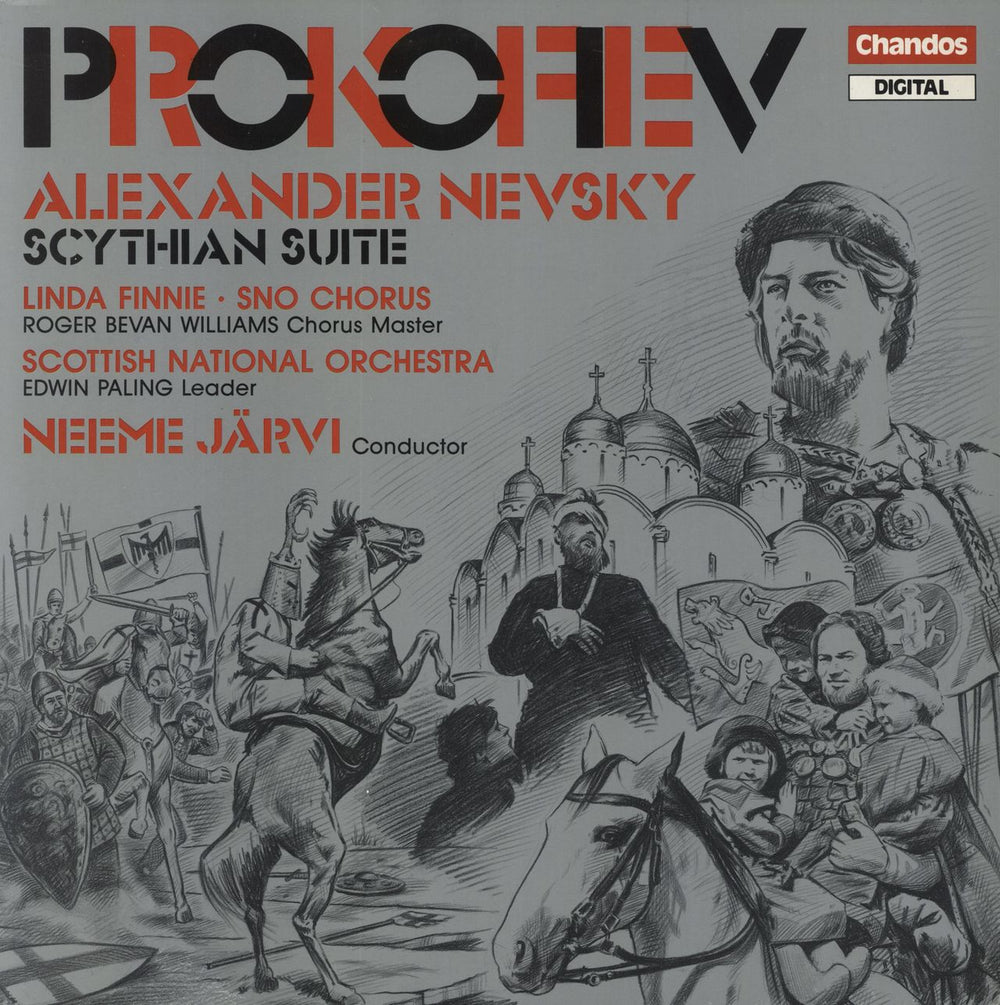 Sergei Prokofiev Alexander Nevsky / Scythian Suite UK vinyl LP album (LP record) ABRD1275