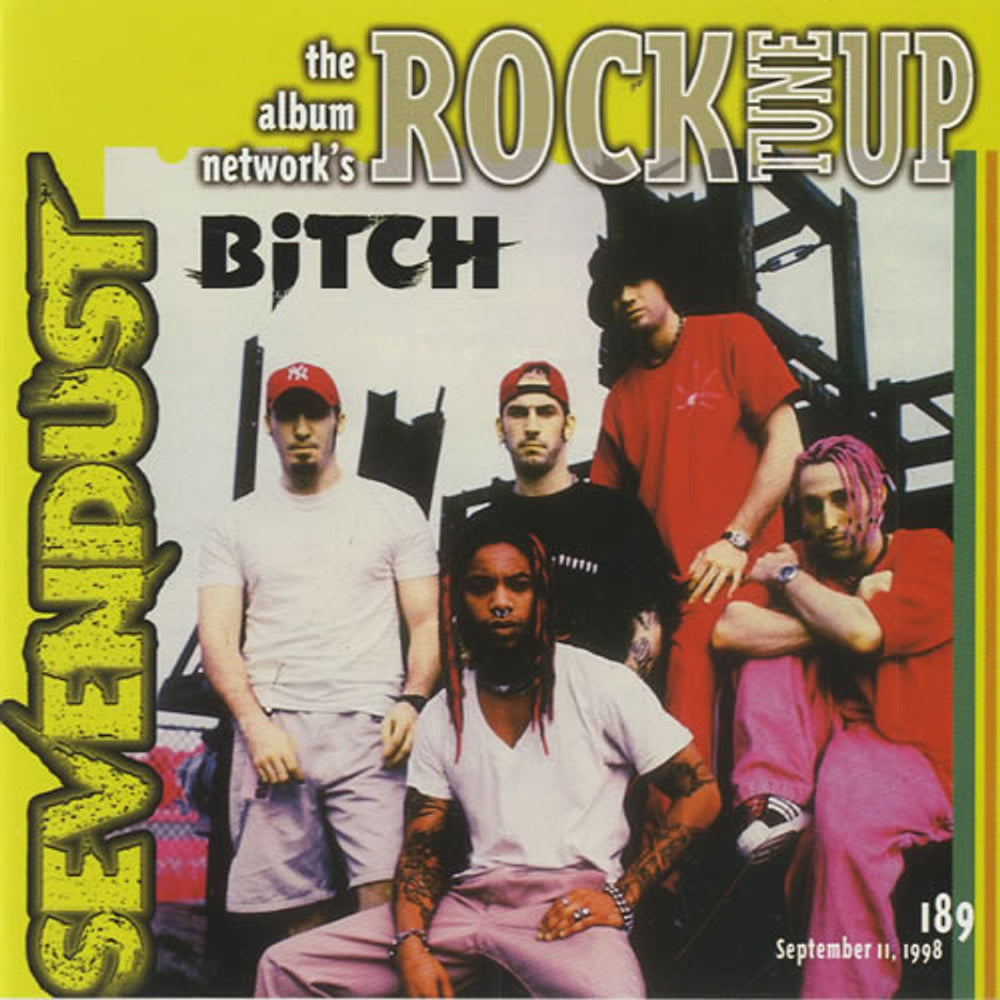 Sevendust Rock TuneUp US Promo 2 CD album set (Double CD) ROCK175/189