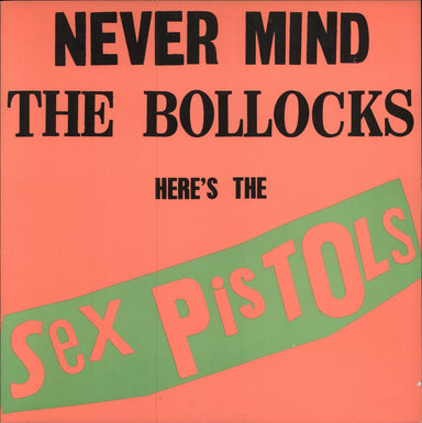 Sex Pistols Never Mind The Bollocks + Inner US vinyl LP album (LP record) BSK3147